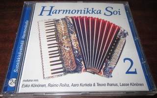 Harmonikka soi 2, cd-levy