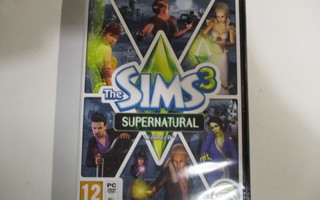 PC DVD THE SIMS 3 SUPERNATURAL