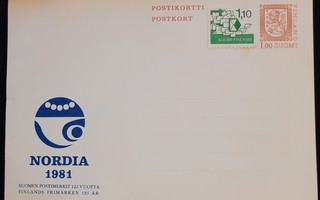Postimerkit 125 vuotta Nordia 1981