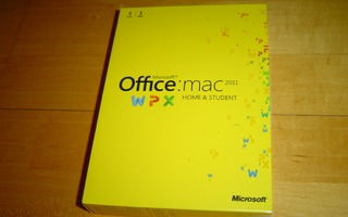 MICROSOFT OFFICE 2011 for MAC * WPX HOME & STUDENT