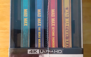 Mad Max Anthology 4K UHD + BLU-RAY STEELBOOK