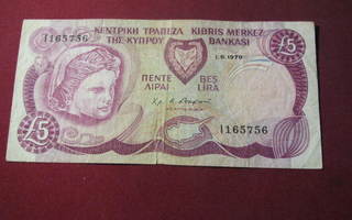 5 pounds 1979 Kypros-Cyprus