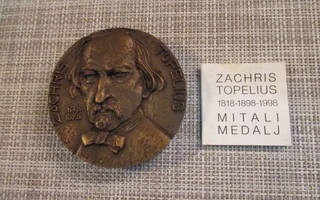 Zachris Topelius 1818-1898 1998 mitali /Erkki Kannosto 98