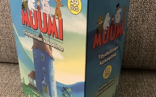 MUUMI TÄYDELLINEN KOKOELMA  34 DVD BOXI