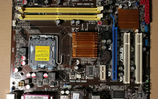 Tehdaskunnostettu emolevy ASUS P5KPL-AM EPU, LGA775, mATX