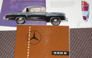 1957 Mercedes-Benz 220 S Coupé Cabriolet PRESTIGE esite - 20