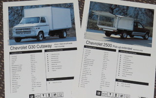 1991 Chevrolet 2500 Pickup / G30 Cutaway esite
