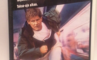VHS: Takaa-ajettu (Harrison Ford, Tommy Lee Jones 1993)