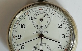 Minerva chronograph  taskukello