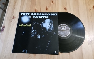 Topi Sorsakoski & Agents – Half And Half lp orig 1990