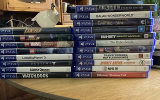 PS4 pelit, käytetyt