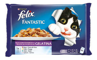 Kissanruoka Purina Felix (4 x 100 g)