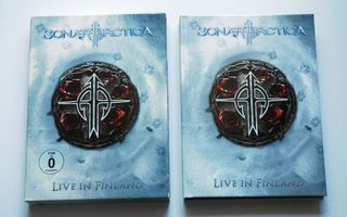 Siisti Sonata Arctica Live In Finland 2-DVD/2-CD Boxi