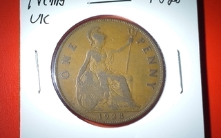 Iso-Britannia 1 penny 1928