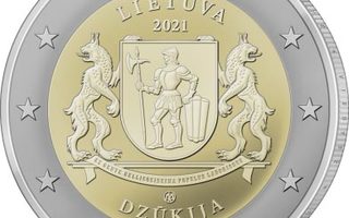 2€ Juhlaraha Liettua 2021 Dz?kija