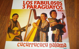 LOS FABULOSOS 3 PARAGUAYOS - Vol.1 - LP 1974 latin folk MINT
