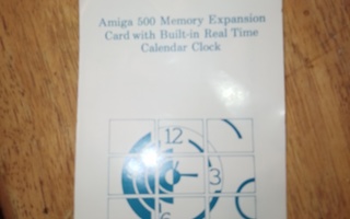 RM550C Amiga 500 Memory Expansion Card guide