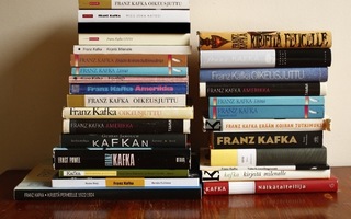 Franz Kafka - Koko tuotanto & eläkerta ym. kirjapaketti