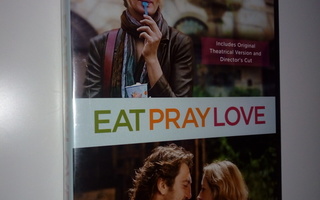 (SL) UUSI! DVD) Eat Pray Love - Omaa tietä etsimässä (2010)