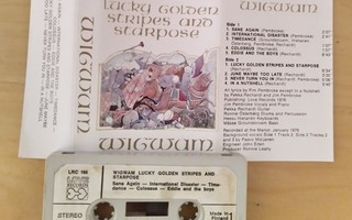 Wigwam: Lucky Golden Stripes And Starpose, C-kasetti