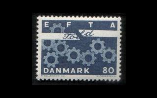 Tanska 450x ** EFTA x-paperi (1967)