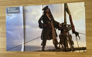 Johnny Depp Pirates of the Caribbean julisteet