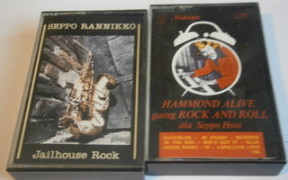 C- kasetti 2 kpl, ROCK AND ROLL Seppo Hovi ja Seppo Rannikko