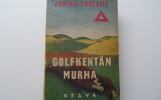 GOLFKENTÄN MURHA 1943 AGATHA CHRISTIE