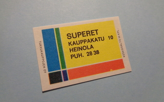 TT-etiketti Superet, Heinola