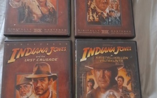 4x Indiana Jones dvd