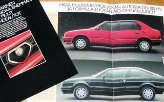 1986 Alfa Romeo 33 / Sprint 1.5 esite - KUIN UUSI -  suom