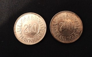 200 Markkaa 1957X2