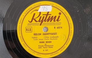 Savikiekko 1950 - Rurik Remer - Rytmi - R 6074