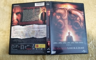 PUNAINEN LOHIKÄÄRME DVD