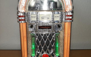 Retro jukebox AM FM radio