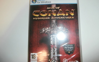 PC DVD AGE OF CONAN HYBORIAN ADVENTURES, UUSI