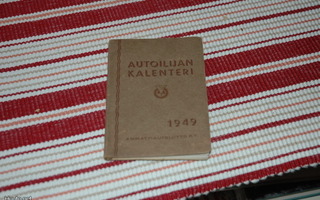 Autoilijan kalenteri 1949, siisti.