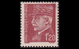 Ranska 522 ** Käyttösarja Pétain 1.20 Fr (1941)