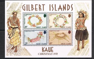 Gilbert Islands 1978 - Joulu Christmas ++ blokki