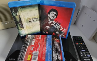 SONY SMART BLURAY BDP-S1100 + SCARFACE & 7
