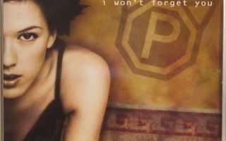 Princessa • I Won't Forget You CD Maxi-Single