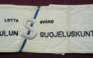 Lotta Svärd hihanauha (Oulun suojeluskunta)