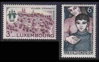 Luxemburg 775-6 ** SOS-lapsikylä (1968)