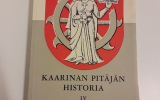 Kaarinan Pitäjän Historia IV (K. Innamaa, kirja)
