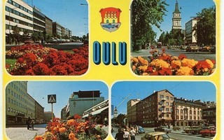 Oulu 4 kuvaa, kulkenut 1979