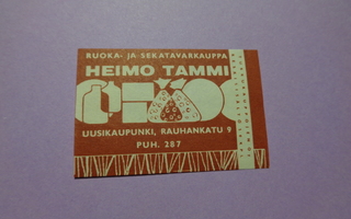 TT-etiketti Heimo Tammi, Uusikaupunki