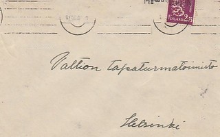1940, Kirje ???, rivileima Nuutilanmäki