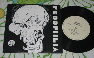 7" PEDOFIILIA Goes Pop EP (omakustanne 1991)