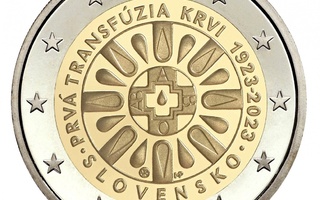 2€ Rulla Slovakia 2023 Verensiirto