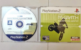 PS2 - Jeremy McGrath Supercross World promolevy (täysversio)